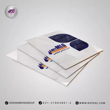 طراحی فولدر مدرن لوله قشقایی
