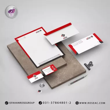 طراحی ست اداری شرکت مرکز آهن