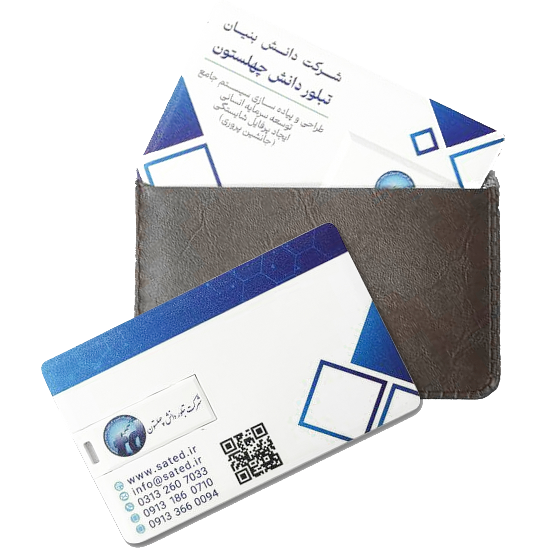 کارت ویزیت فلش دار